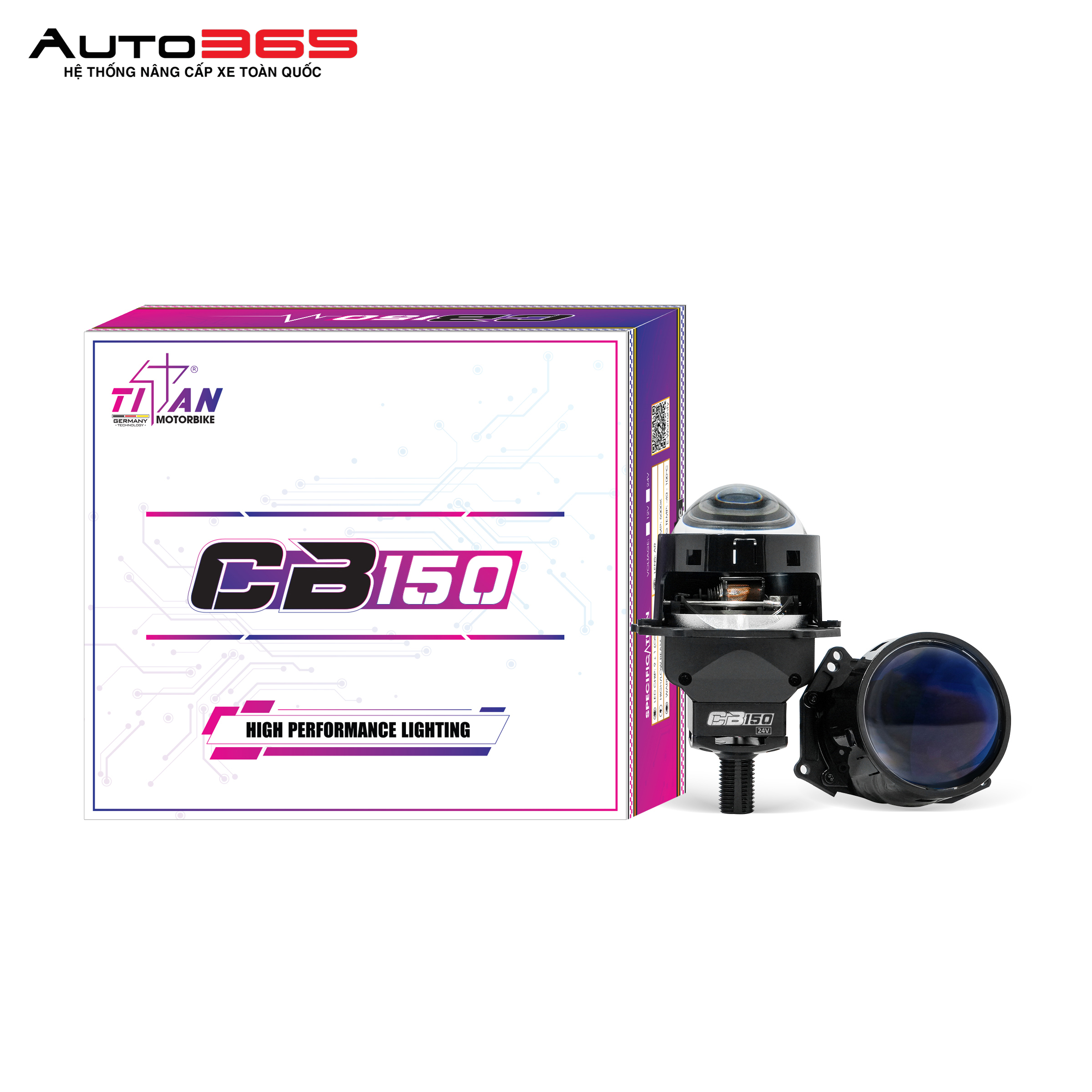 BI LED TITAN CB150 - 24V BI LED TITAN CB150 - 24V