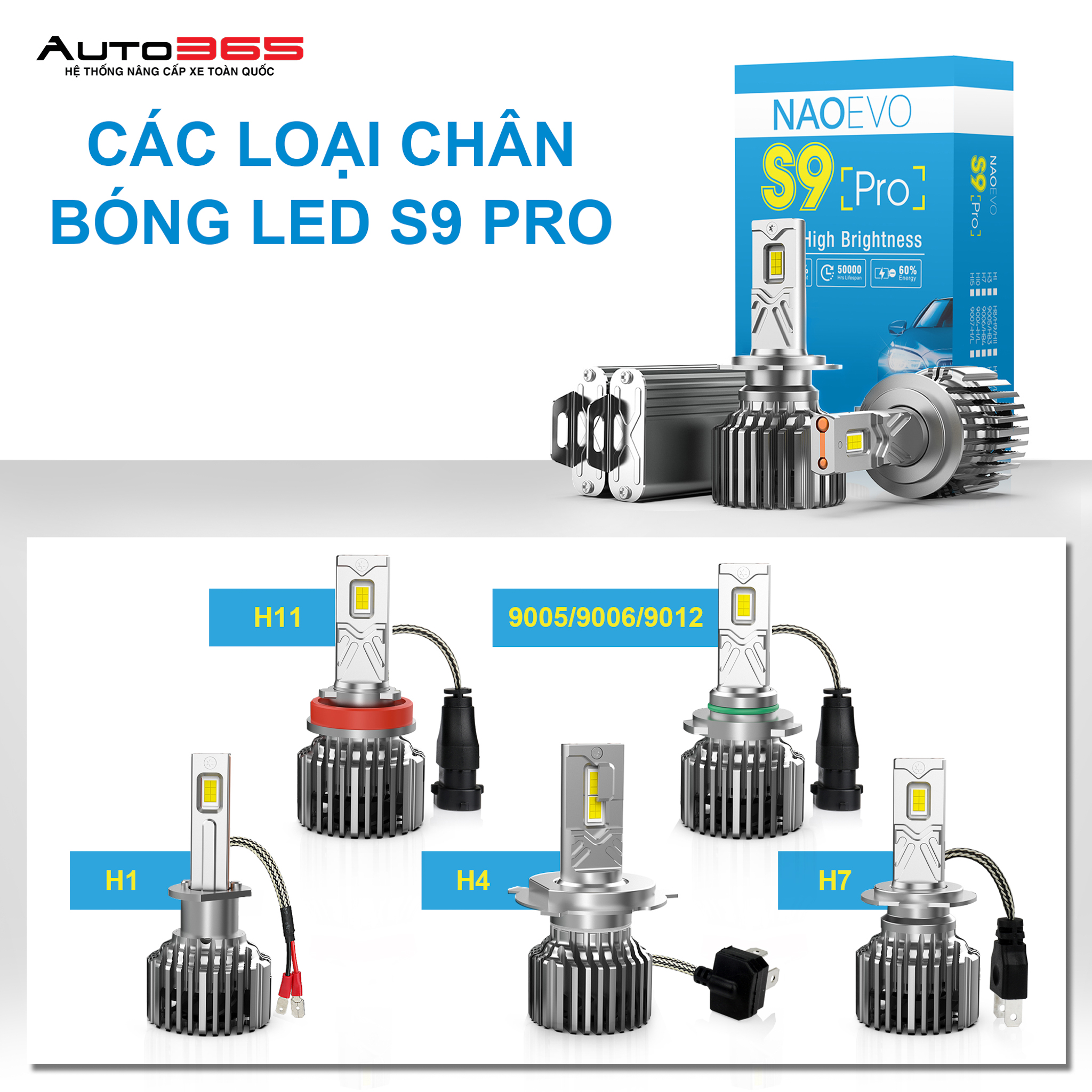 BÓNG LED NAOEVO S9 PRO BÓNG LED NAOEVO S9 PRO
