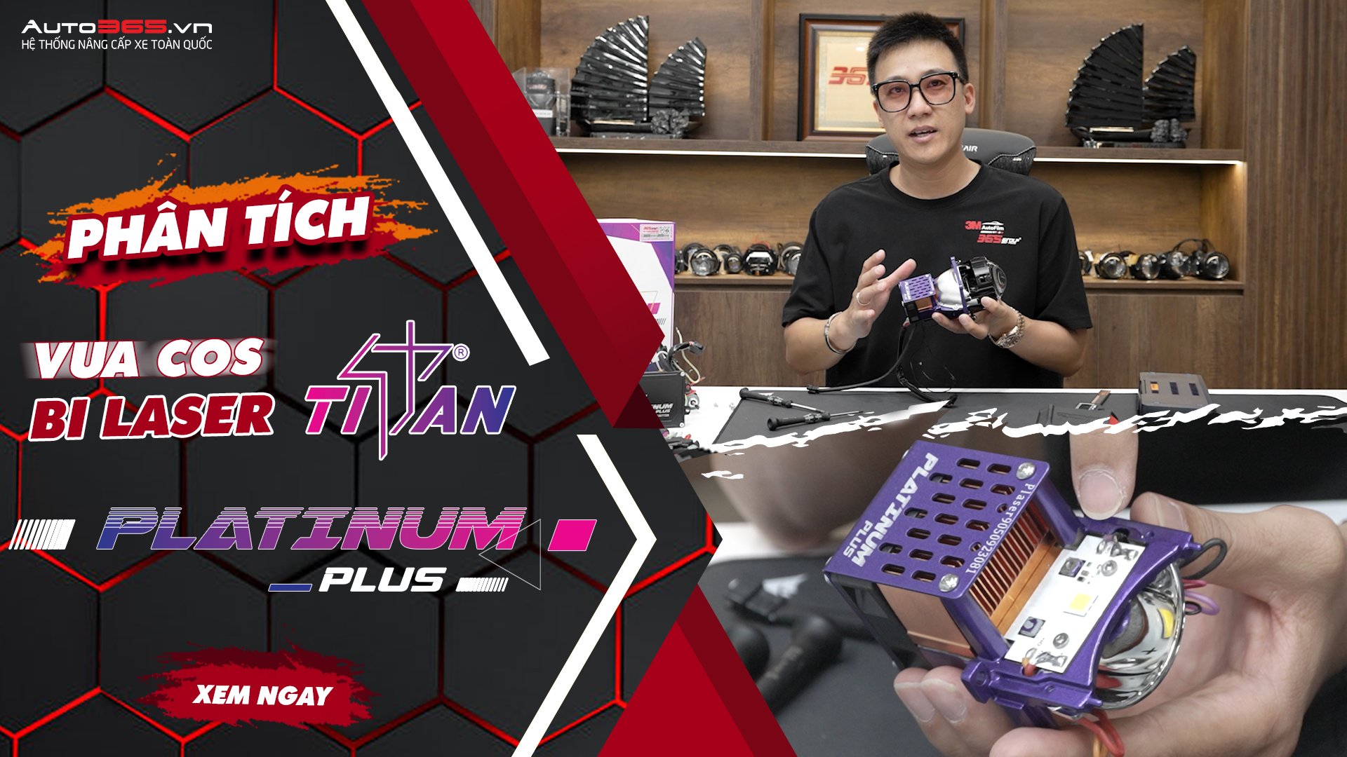 PHÂN TÍCH BI LASER TITAN PLATINUM PLUS - BI LASER ĐẦU TIÊN TÍCH HỢP LASER Ở CHẾ ĐỘ COS